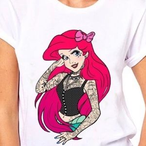 Punk Rock Ariel Tee